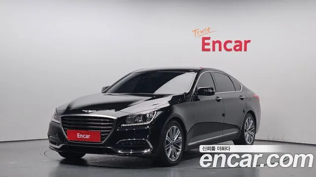 Genesis G80 2018 Черный из Кореи