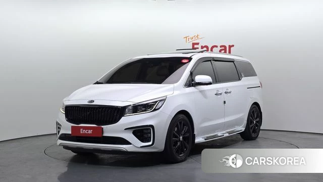 Kia The New Carnival 2018 Белый из Кореи