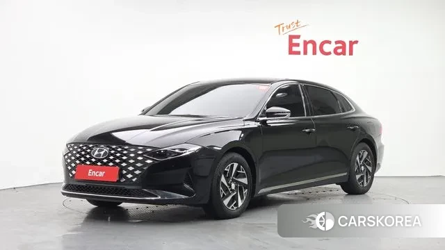 Hyundai The New Grandeur IG Hybrid 2022 Черный из Кореи
