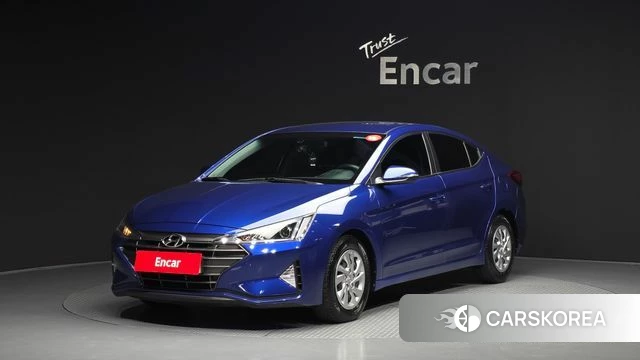 Hyundai The New Avante AD 2019 Синий из Кореи