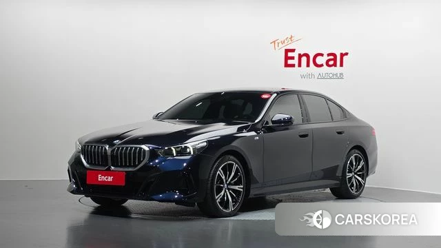 BMW 5 Series (G60) 2025 Черный из Кореи