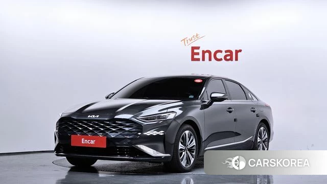 Kia K8 Hybrid 2021 Серый из Кореи