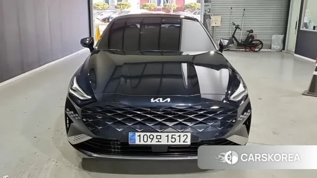 Kia K8 Hybrid 2023 Синий из Кореи