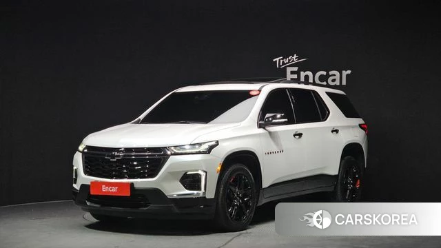 Chevrolet (GM Daewoo) Traverse 2023 Белый из Кореи