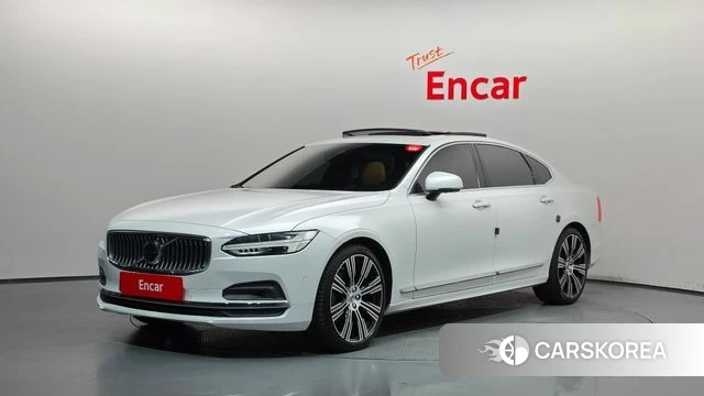 Volvo S90 2022 Белый из Кореи