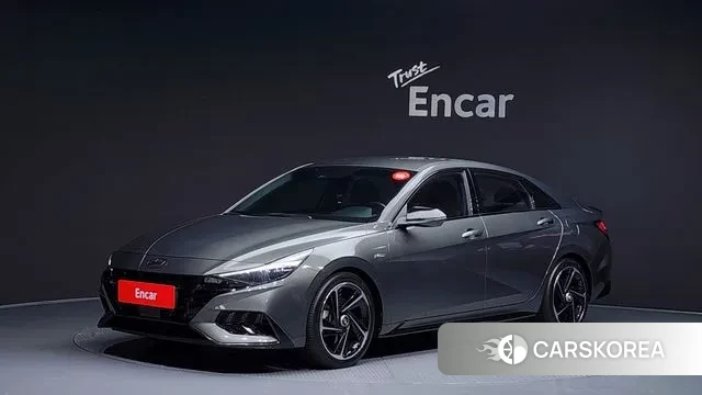 Hyundai Avante (CN7) 2021 Серый из Кореи