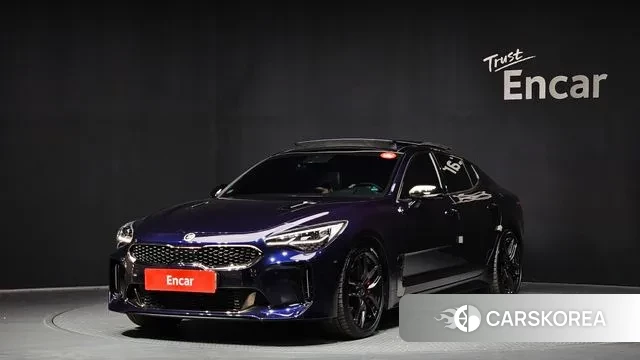 Kia Stinger 2018 Синий из Кореи