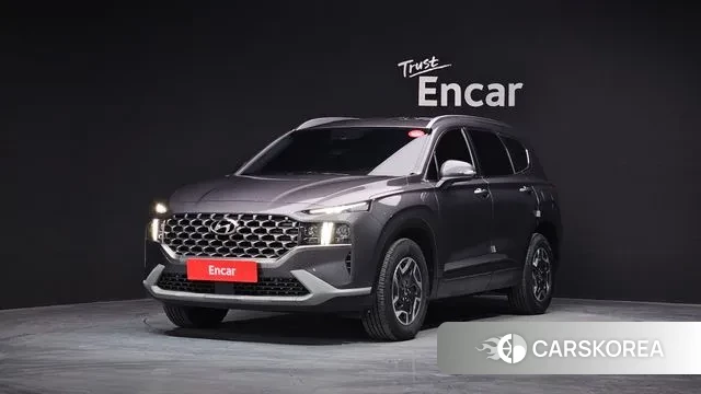 Hyundai The New Santa Fe 2022 Серый из Кореи