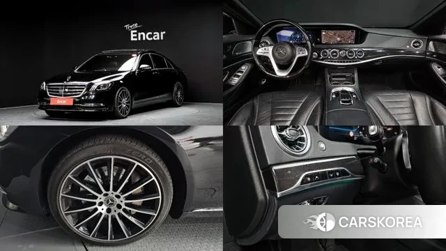 Mercedes-Benz S-Class W222 2018 Черный из Кореи