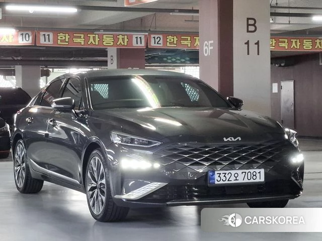 Kia K8 2023 Серый из Кореи