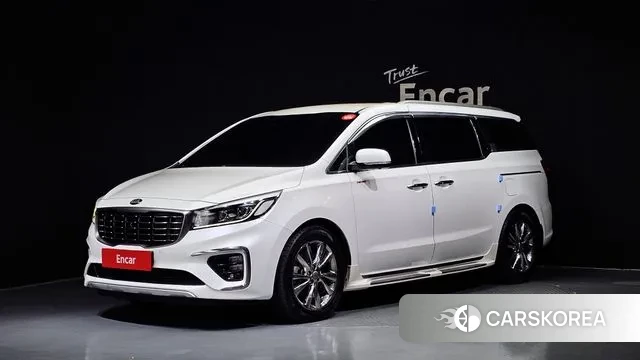 Kia The New Carnival 2018 Белый из Кореи