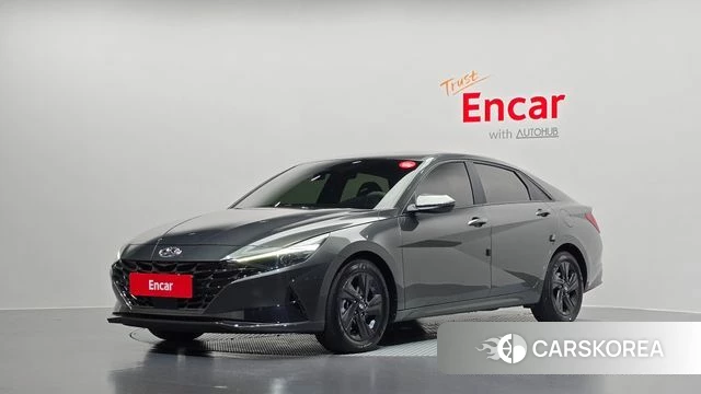 Hyundai Avante (CN7) 2022 Серый из Кореи