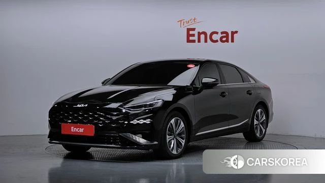 Kia K8 Hybrid 2023 Черный из Кореи