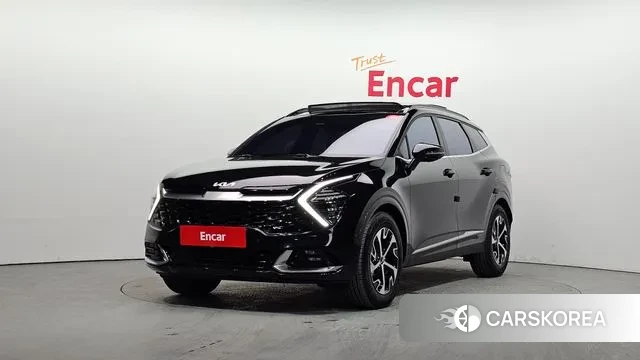 Kia Sportage 5th Generation Hybrid 2023 Черный из Кореи