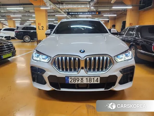 BMW X6 (G06) 2023 Жемчужный цвет из Кореи