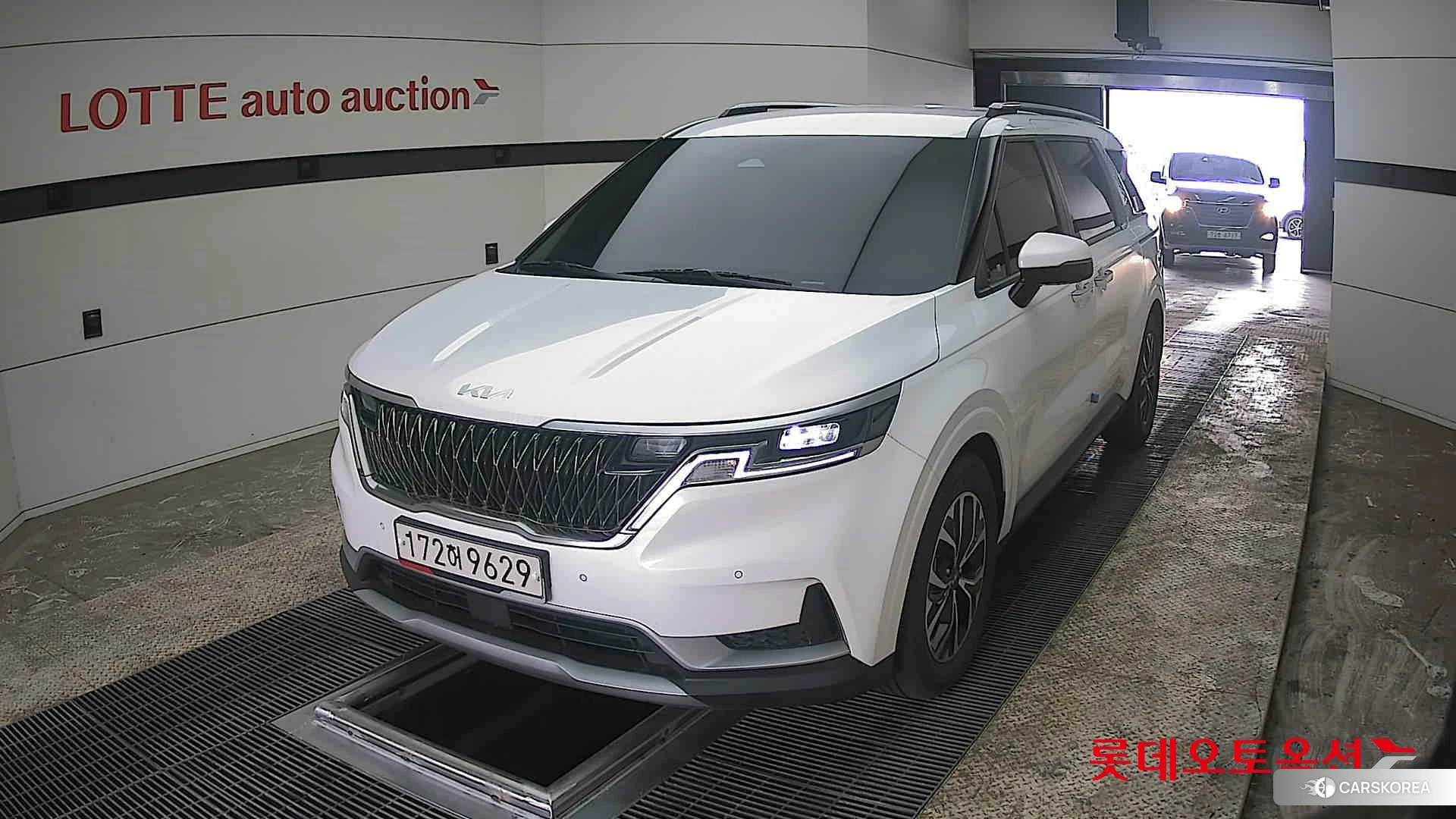 Kia Carnival 2023 Snow White Pearl (optional) из Кореи