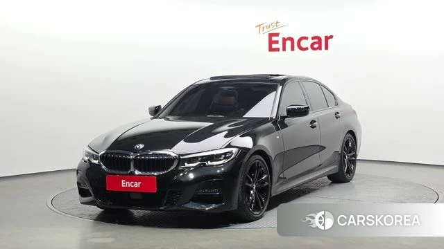 BMW 3 Series (G20) 2022 Черный из Кореи