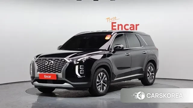 Hyundai Palisade 2022 Черный из Кореи