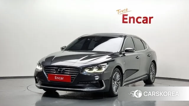 Hyundai Grandeur IG Hybrid 2018 Черный из Кореи