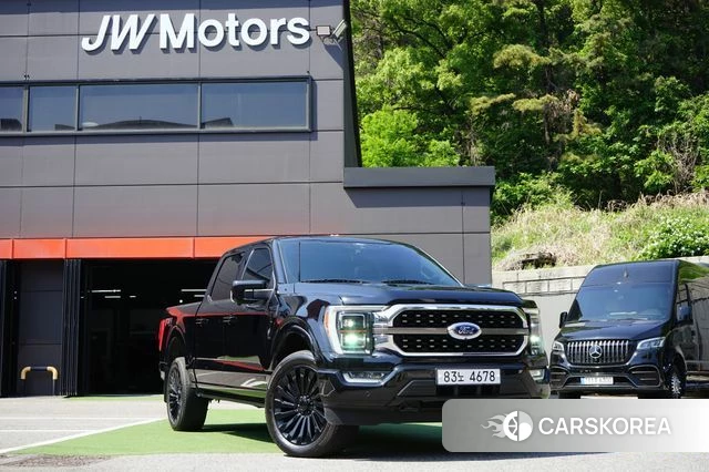 Ford F150 2021 Черный из Кореи