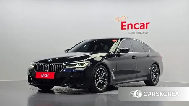 BMW 5 Series (G30) 2023 Черный из Кореи