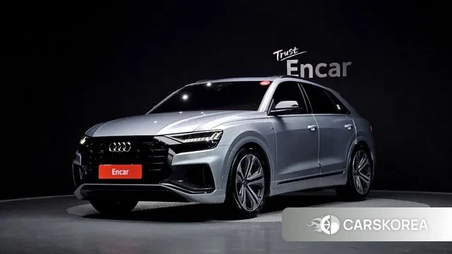 Audi Q8 (4M) 2023 Серебристо-серый из Кореи