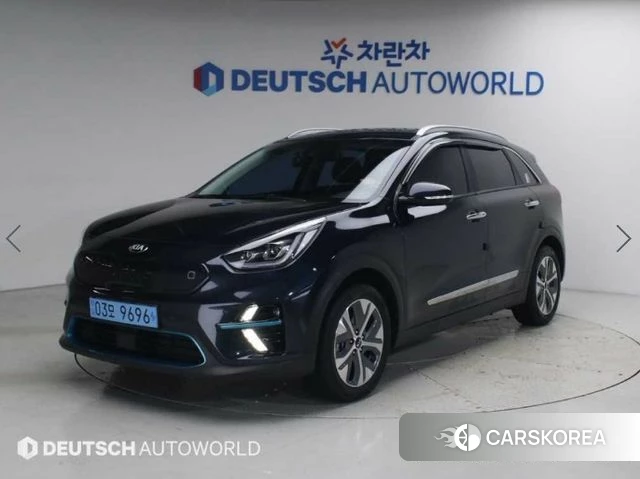 Kia Niro EV 2021 Синий из Кореи