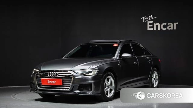 Audi A6 (C8) 2021 Серый из Кореи