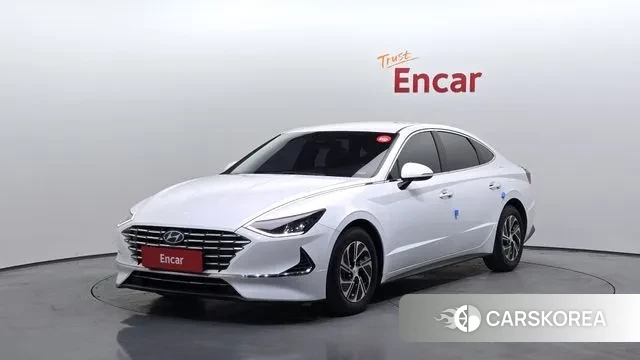 Hyundai Sonata Hybrid (DN8) 2019 Белый из Кореи