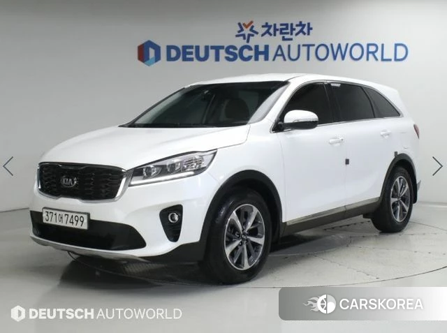 Kia The New Sorento 2019 Белый из Кореи