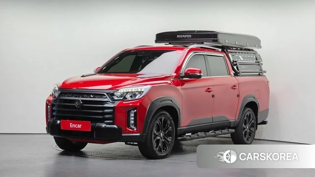 Ssangyong The New Rexton Sports Cannes 2022 Красный из Кореи
