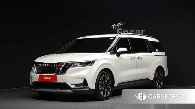 Kia Carnival 4th generation 2021 Белый из Кореи