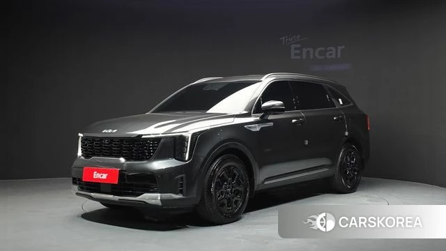 Kia The New Sorento 4th Generation 2024 Серый из Кореи