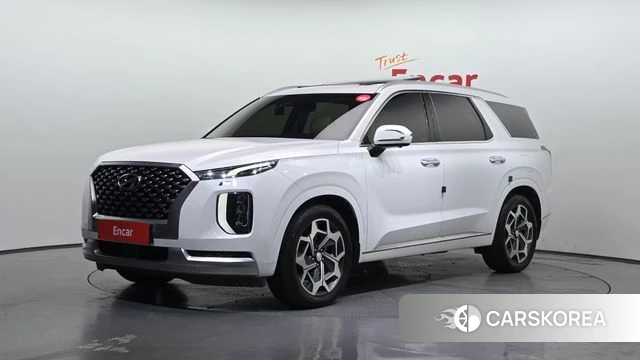 Hyundai Palisade 2021 Белый из Кореи