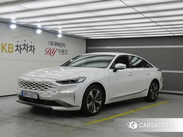 Kia K8 Hybrid 2022 Белый из Кореи