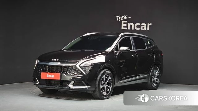 Kia Sportage 5th Generation Hybrid 2023 Черный из Кореи