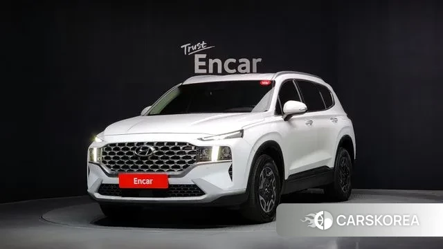 Hyundai The New Santa Fe 2021 Белый из Кореи