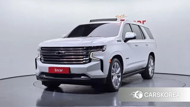 Chevrolet (GM Daewoo) Tahoe 2022 Белый из Кореи