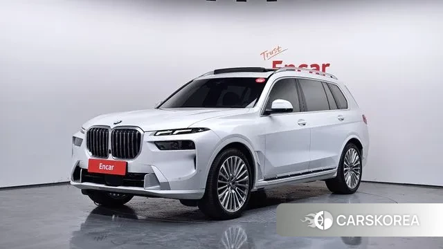 BMW X7 (G07) 2024 Белый из Кореи