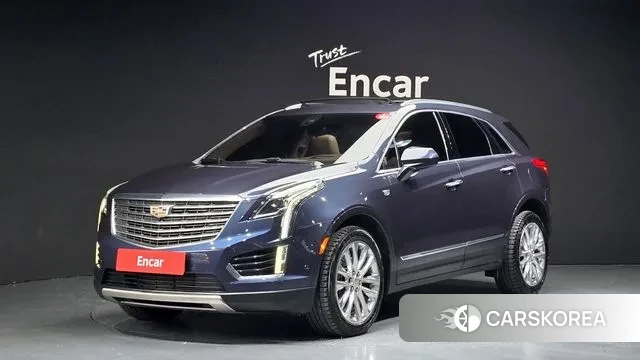 Cadillac XT5 2018 Синий из Кореи