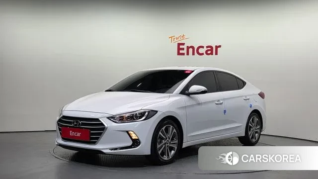 Hyundai Avante AD 2018 Белый из Кореи