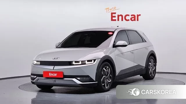 Hyundai Ionic 5 2021 Серебристо-серый из Кореи