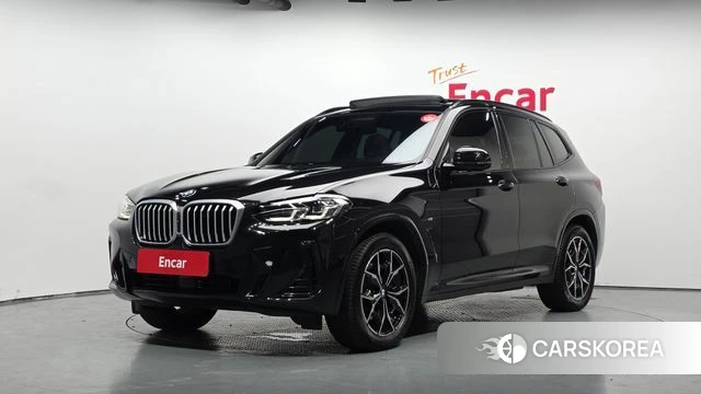 BMW X3 (G01) 2023 Черный из Кореи