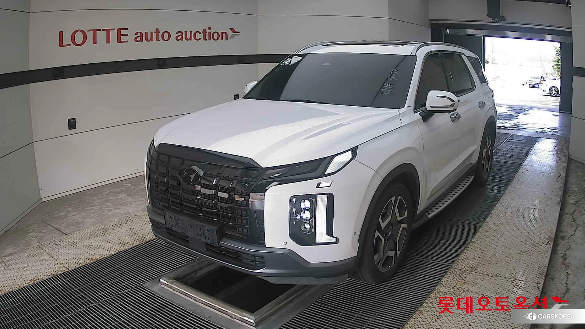 Hyundai Palisade 2023 Белый из Кореи