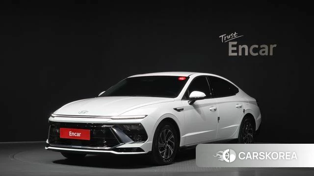 Hyundai Sonata D Edge Hybrid (DN8) 2025 Белый из Кореи