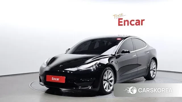 Tesla Model 3 2020 Черный из Кореи