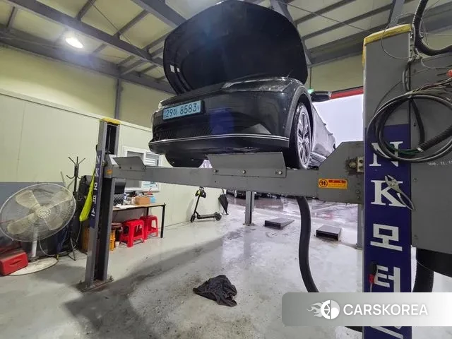 Kia EV6 2021 Синий из Кореи