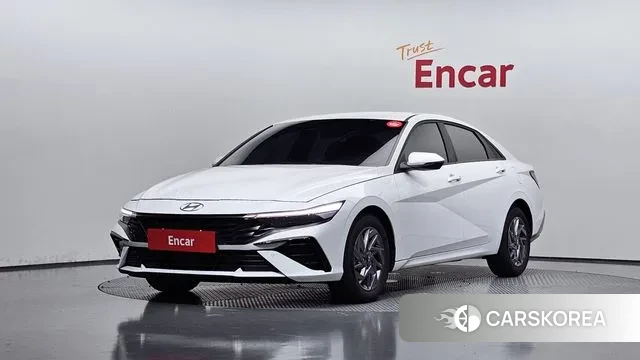 Hyundai The New Avante (CN7) 2024 Белый из Кореи