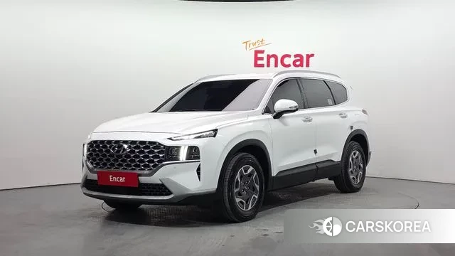 Hyundai The New Santa Fe 2021 Белый из Кореи