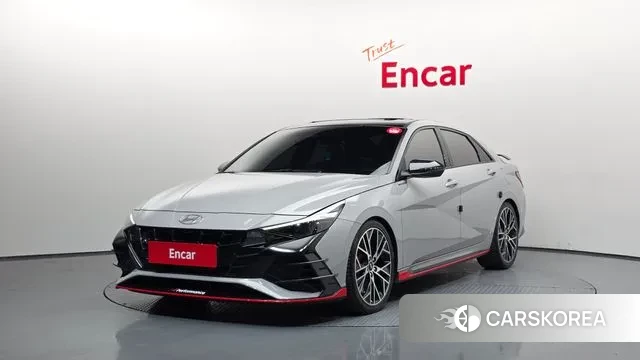 Hyundai Avante (CN7) 2022 Серебряный из Кореи